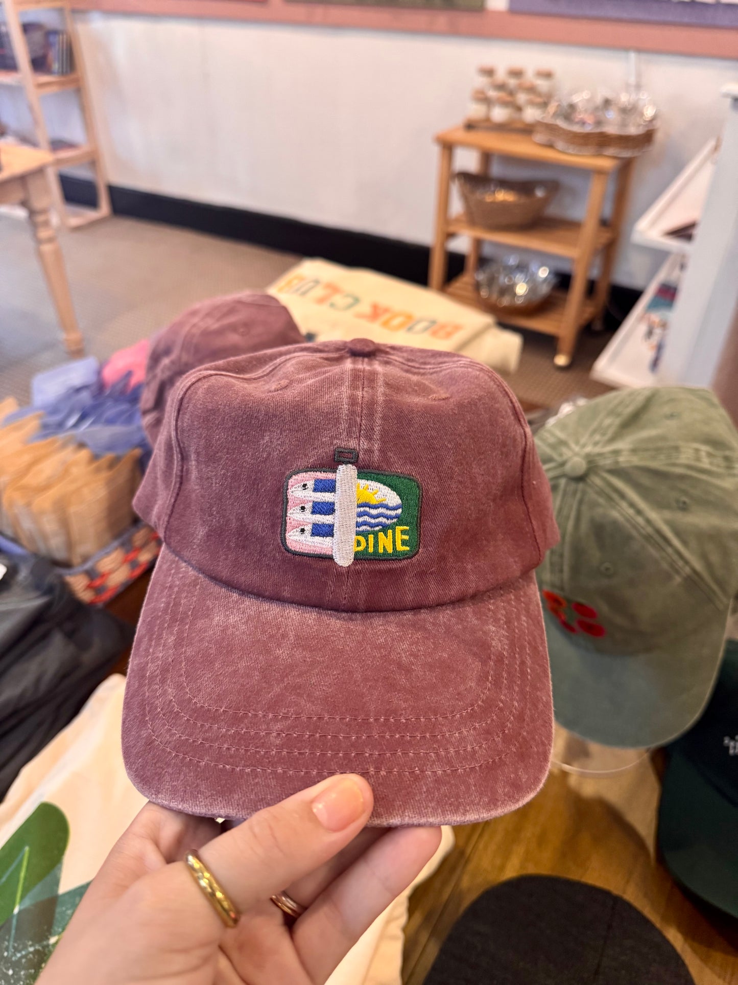Sardine Can Embroidered Baseball Cap