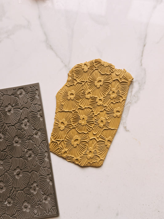 Whimsy Floral Texture Mat 1