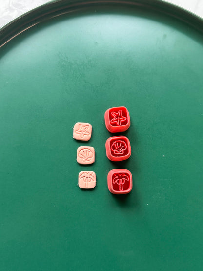 Summer Icons Trio Clay Cutter Set