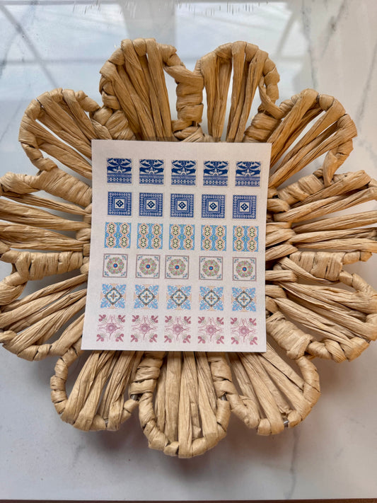 Charm Clay Transfer Sheet 22