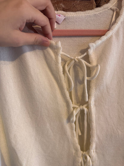 TieFront Bow Sweater