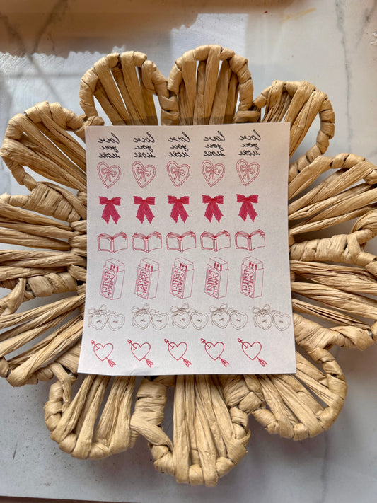 Charm Transfer Sheet 64