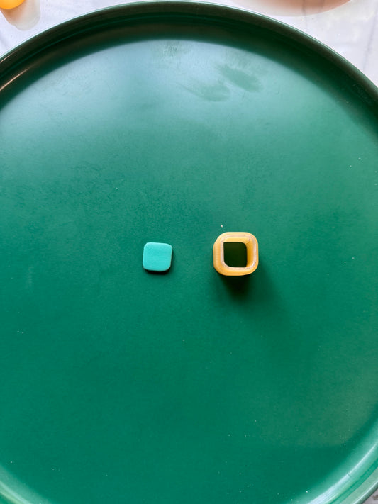 Round Square Bead Clay Cutter