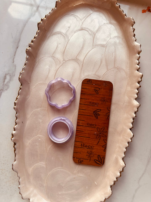 Embroidery Hoop Builder Clay Cutter Set