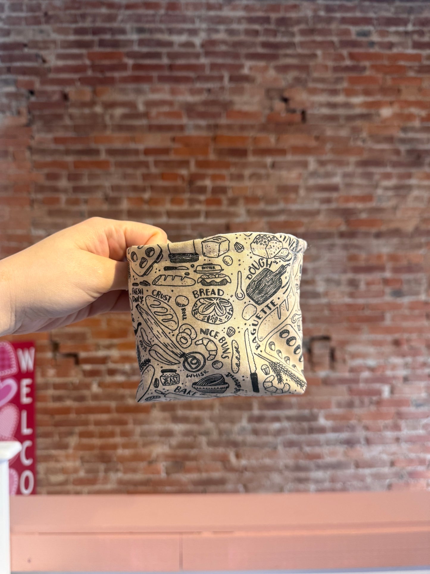 Bread Print Weck Jar Koozie