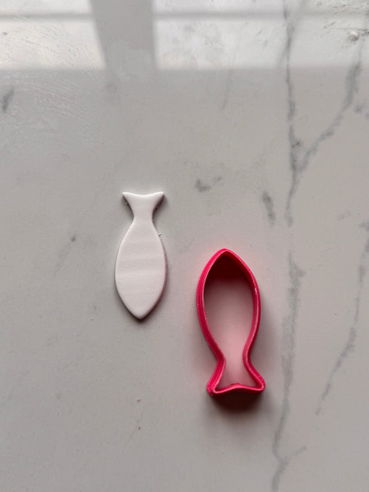 Fish Hair Clip Clay Cutter