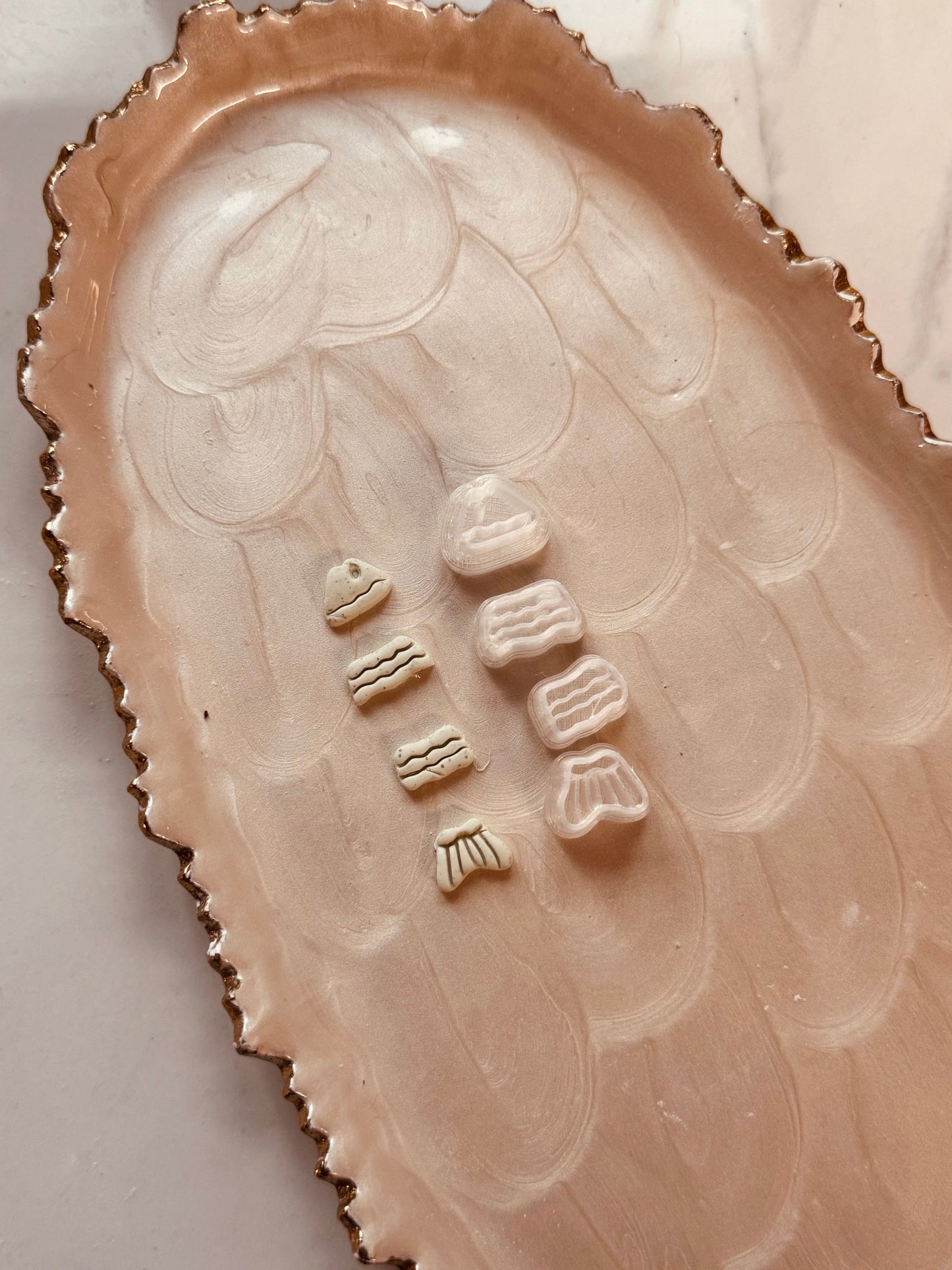 Wavy Fish Builder Clay Cutter Set