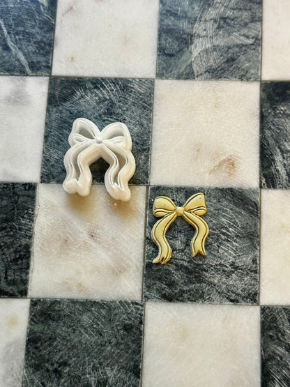 Christmas Bow Clay Cutter