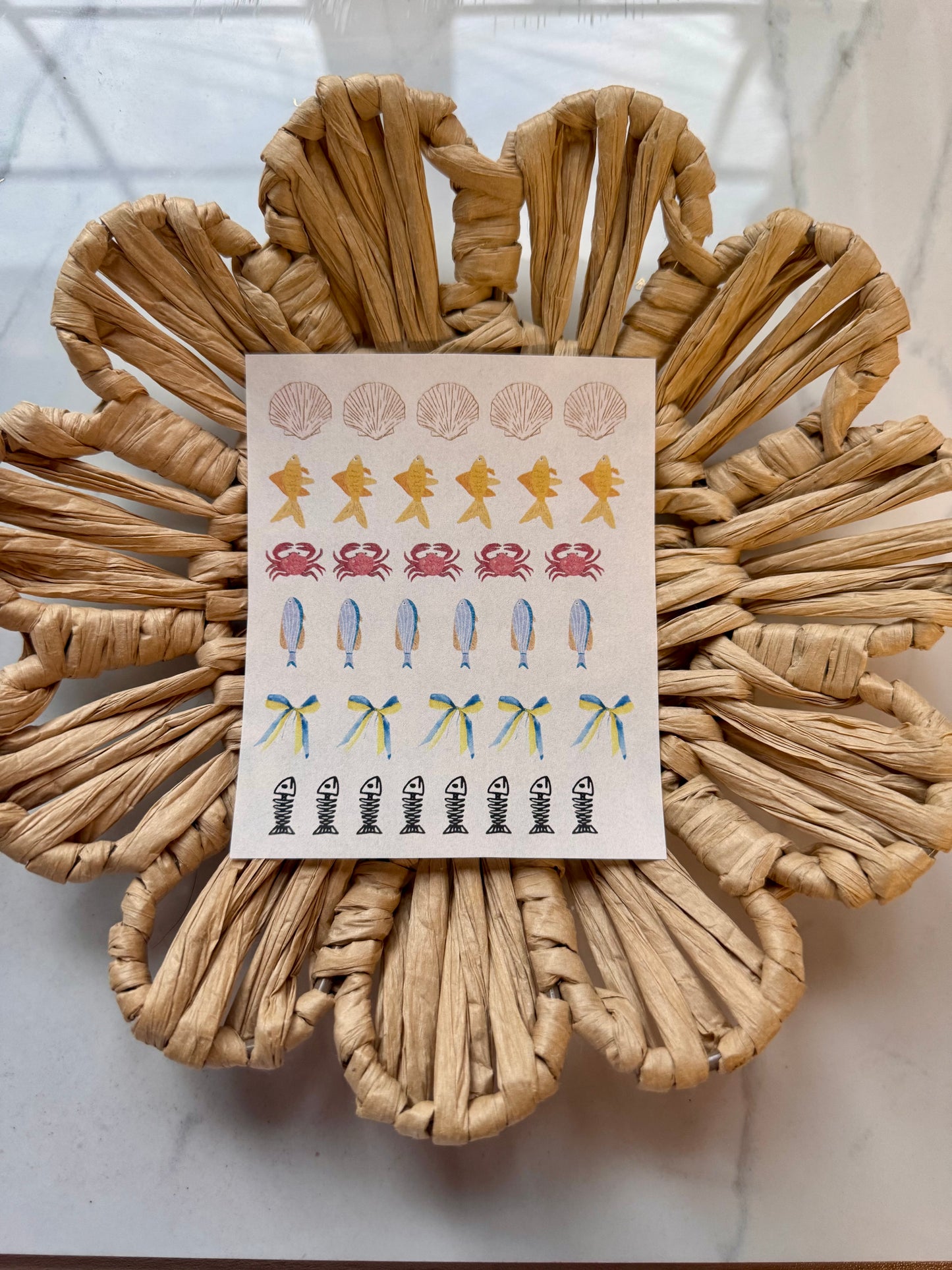 Charm Clay Transfer Sheet 21