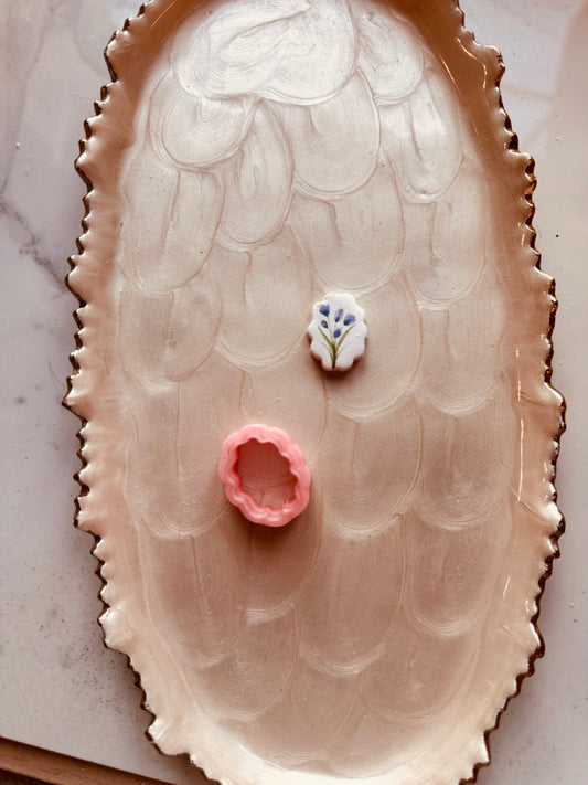 Squiggle Charm Shape Clay Cutter