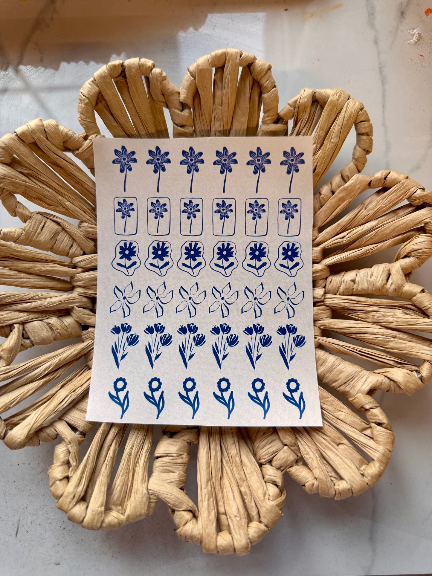 Charm Transfer Sheet 68