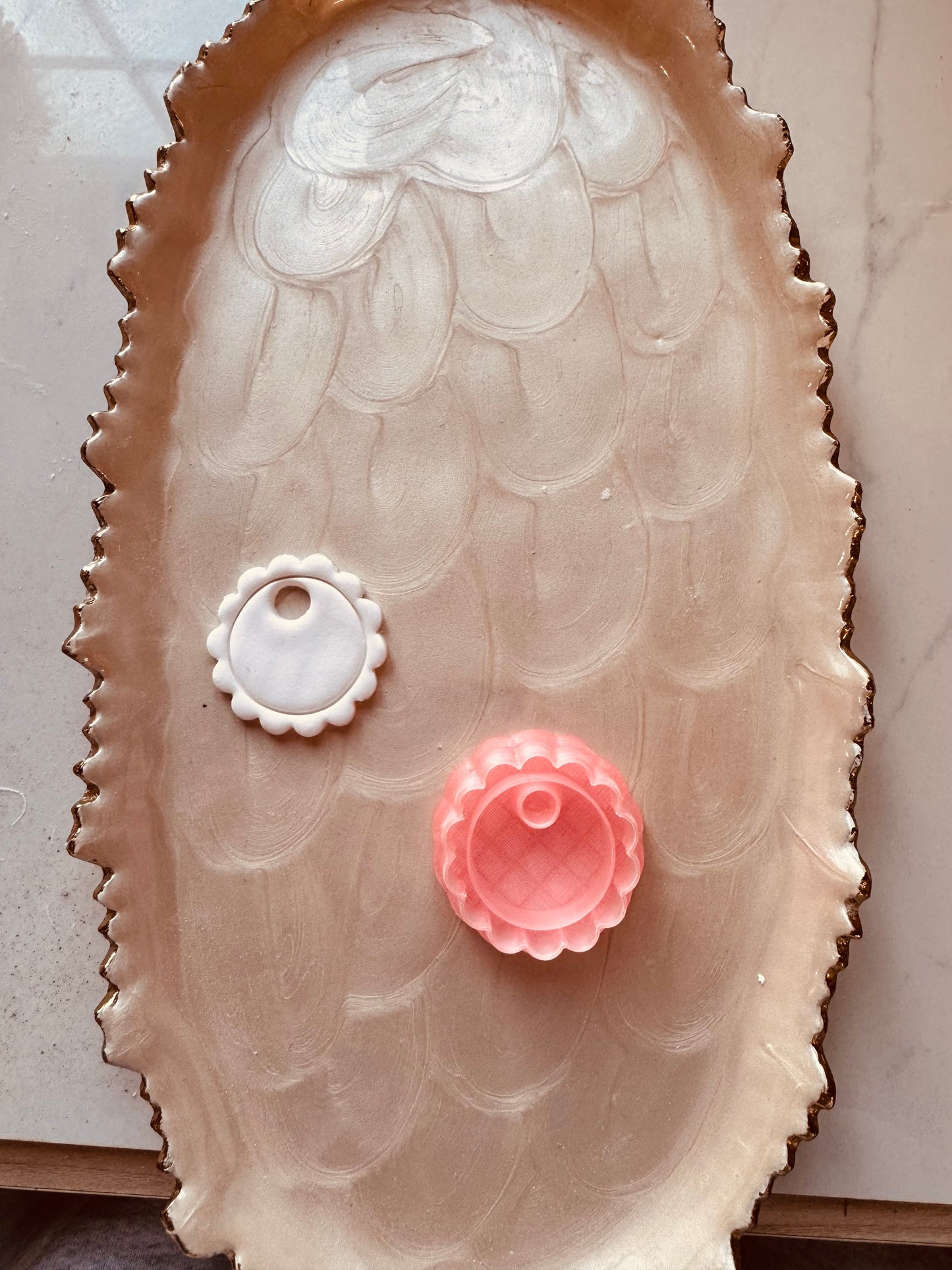 Plain Scallop Hoop Clay Cutter