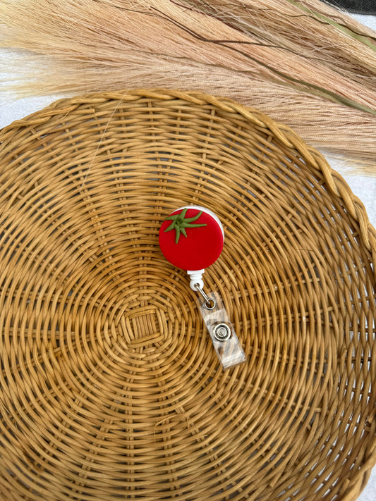 tomato badge reel