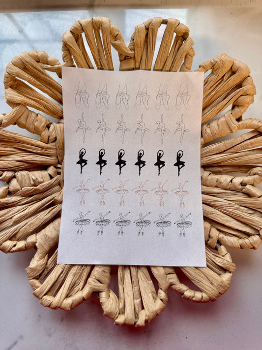 Charm Clay Transfer Sheet 45