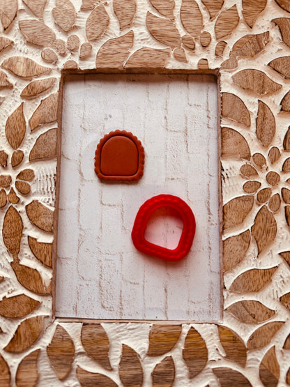 Short Scallop Arch Clay Cutter