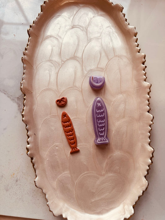 Fish and Lemon Cay Cutter Set