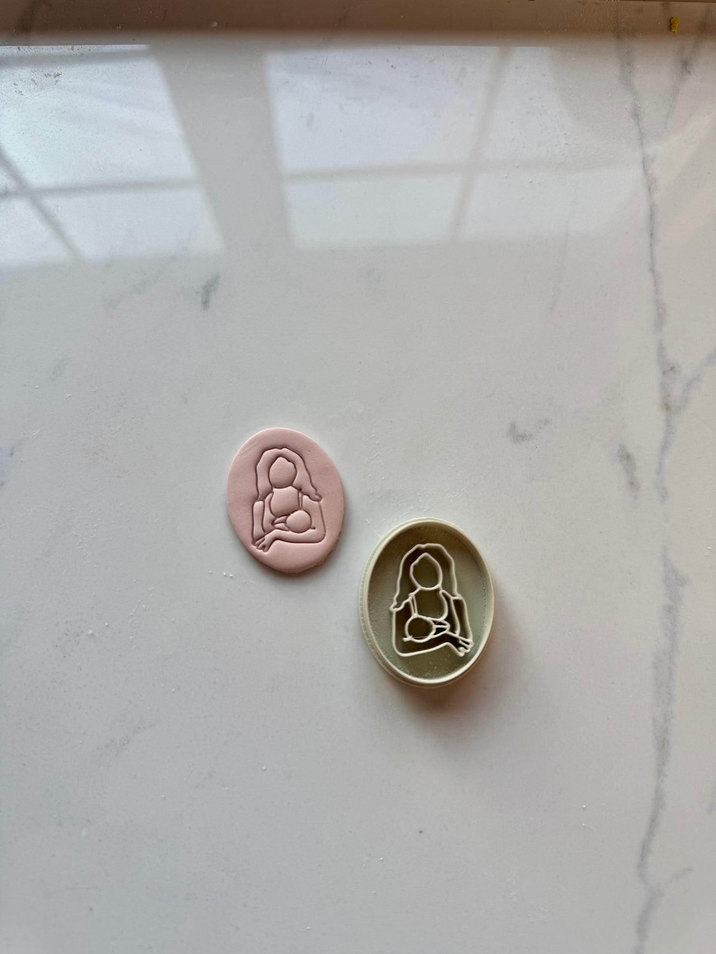 Breastfeeding Mom Clay Cutter