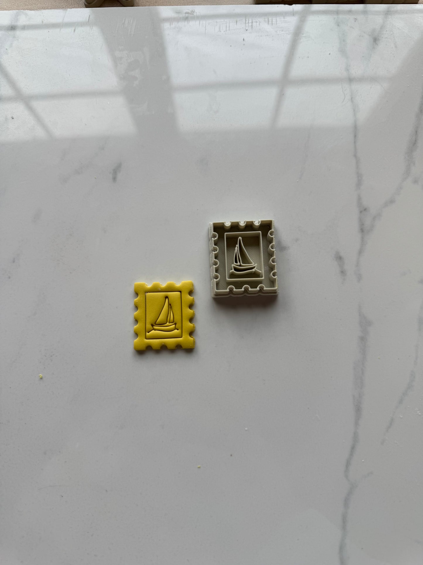 Sailboat Postage Stamp Cutter