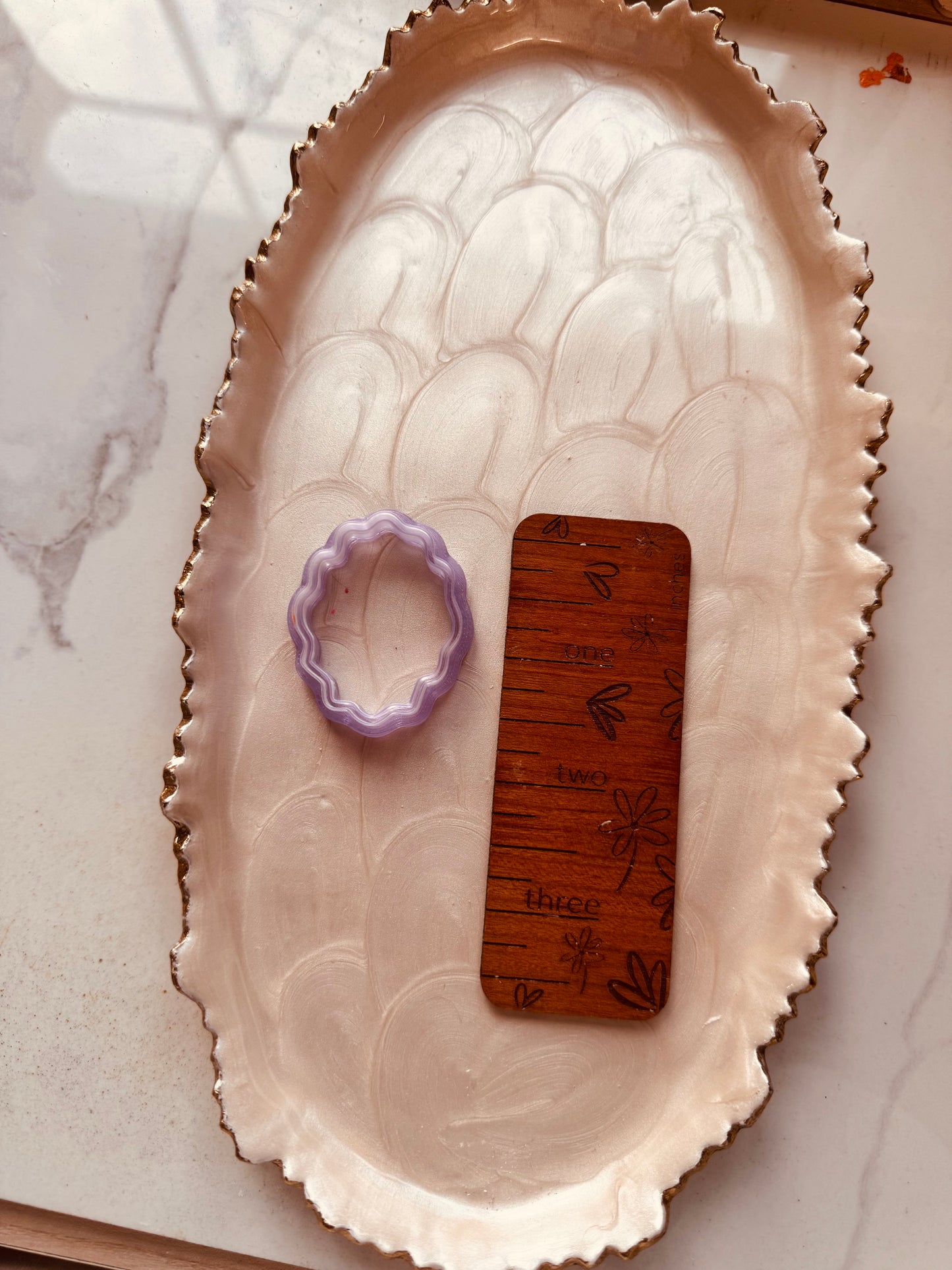 Borderd Frame Shape Clay Cutter