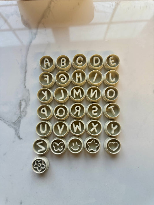 Friendship Bracelet Alphabet Cutters