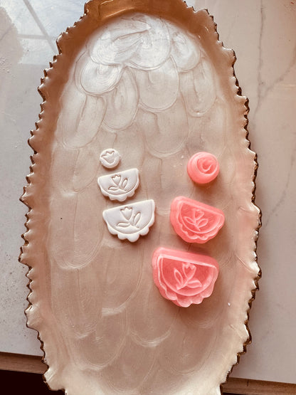 Frilly Floral Clay Cutter Set