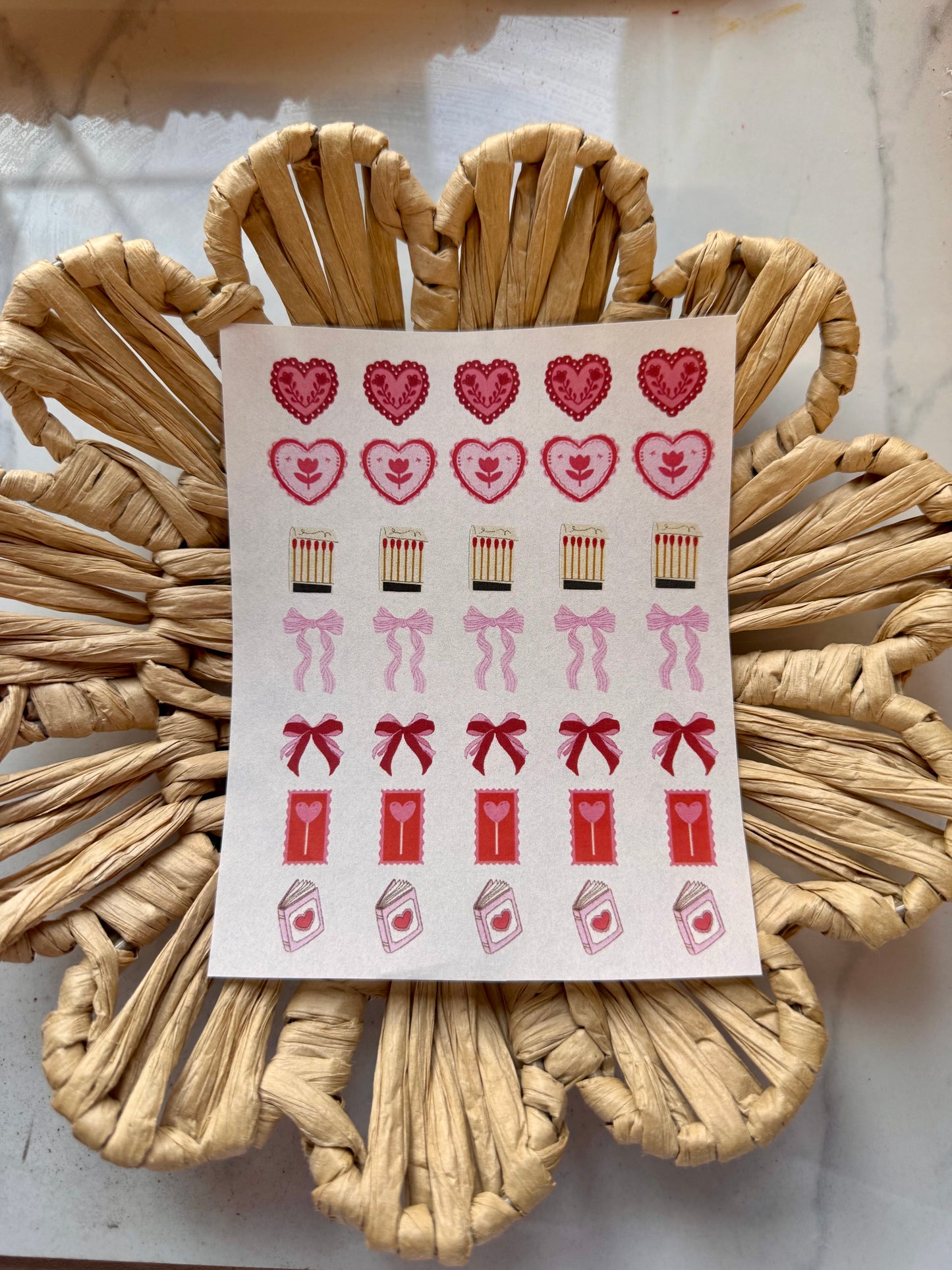 Charm Transfer Sheet 63