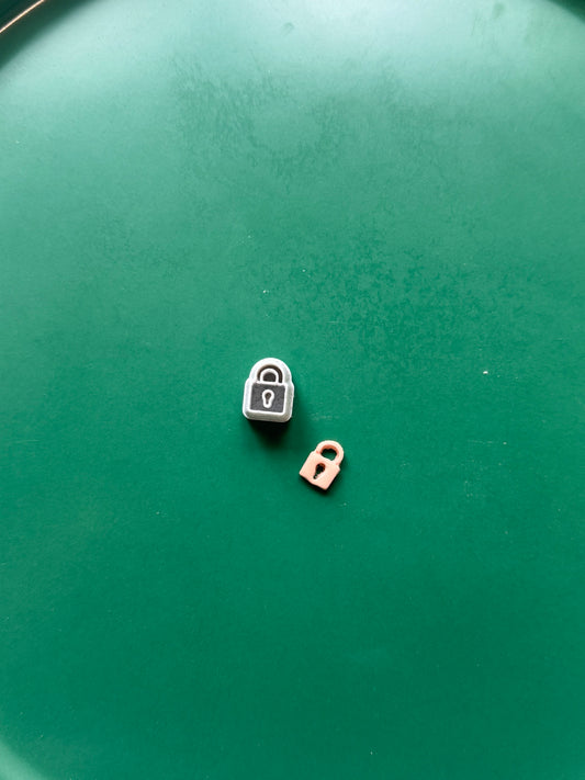 Lock Charm Clay Cutter