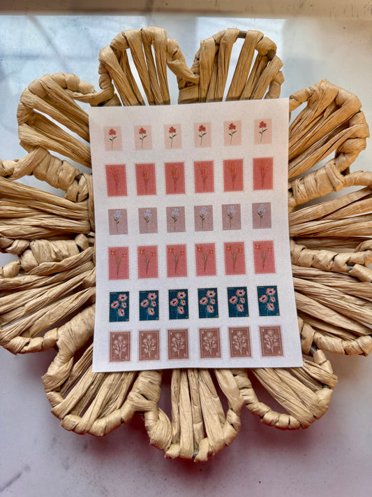 Charm Clay Transfer Sheet 35