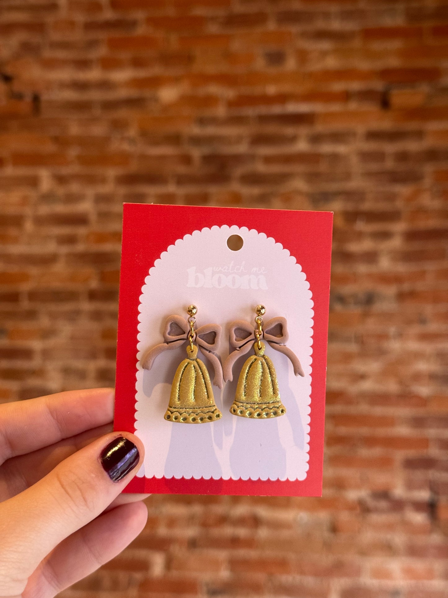 Bows and Bells Dangles