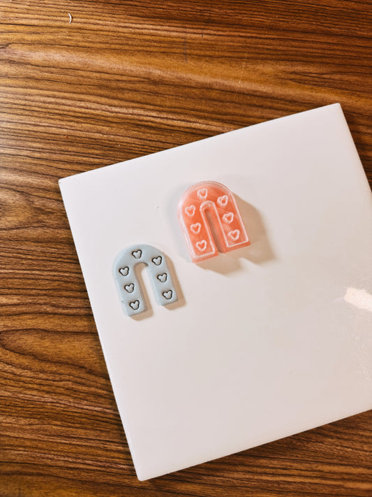 Mouse Head Imprint Arch Clay Cutter