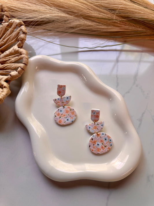 Floral Organic Dangles