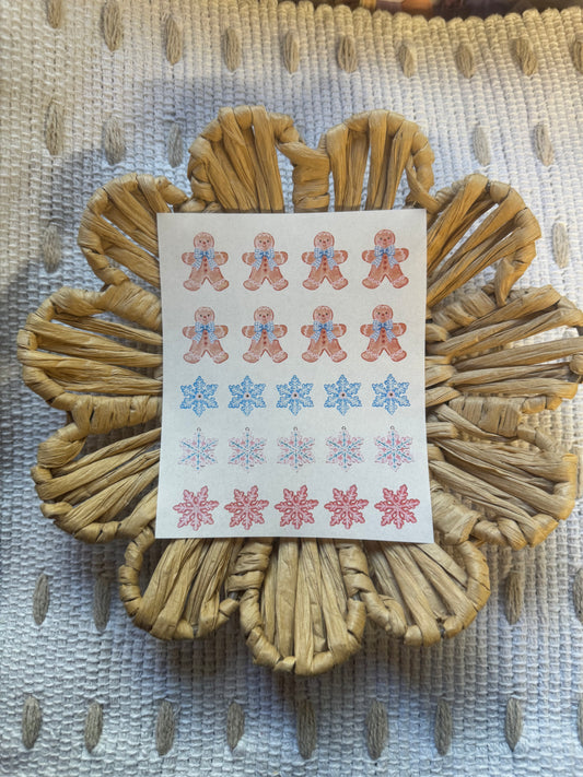 Clay Transfer Christmas 4