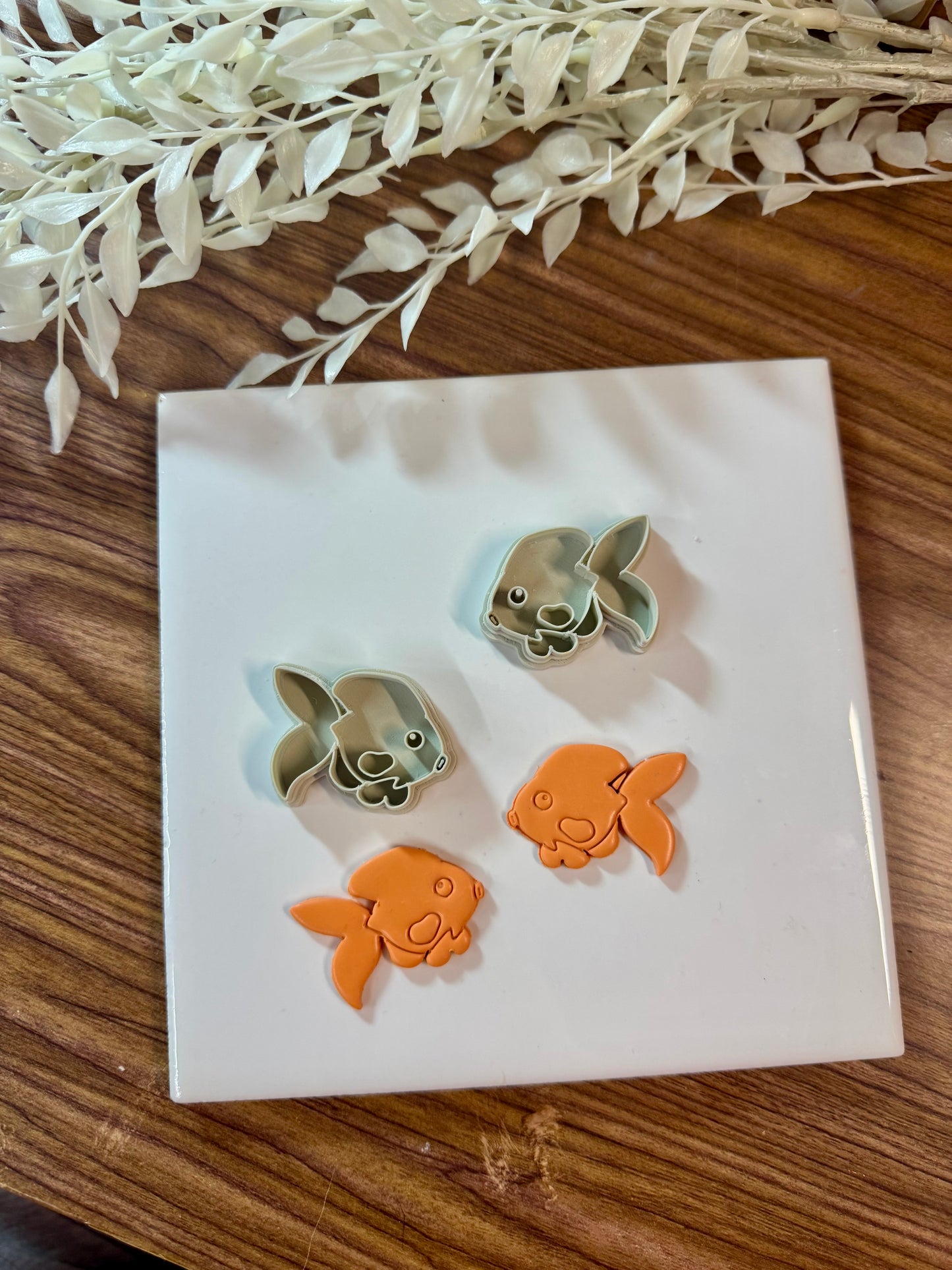 Fish Mirrored Cutter Set