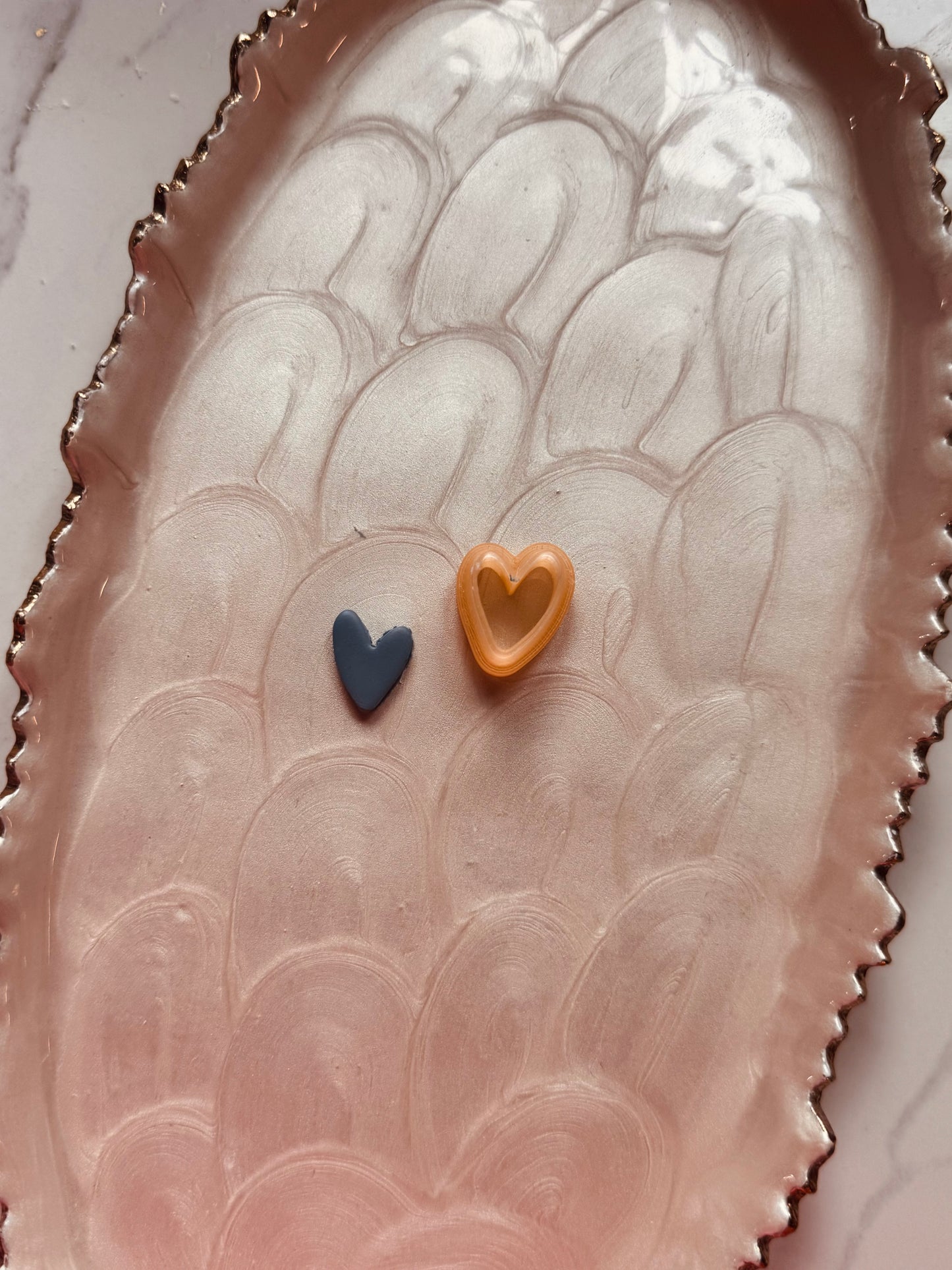 Heart Charm (2) Clay Cutter