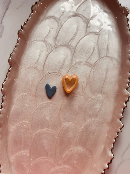 Heart Charm (2) Clay Cutter