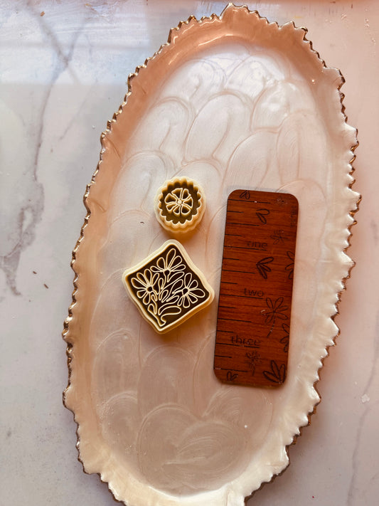 Whimsy Floral Clay Cutter Set