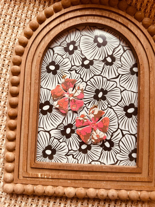 Funky Floral Dangles