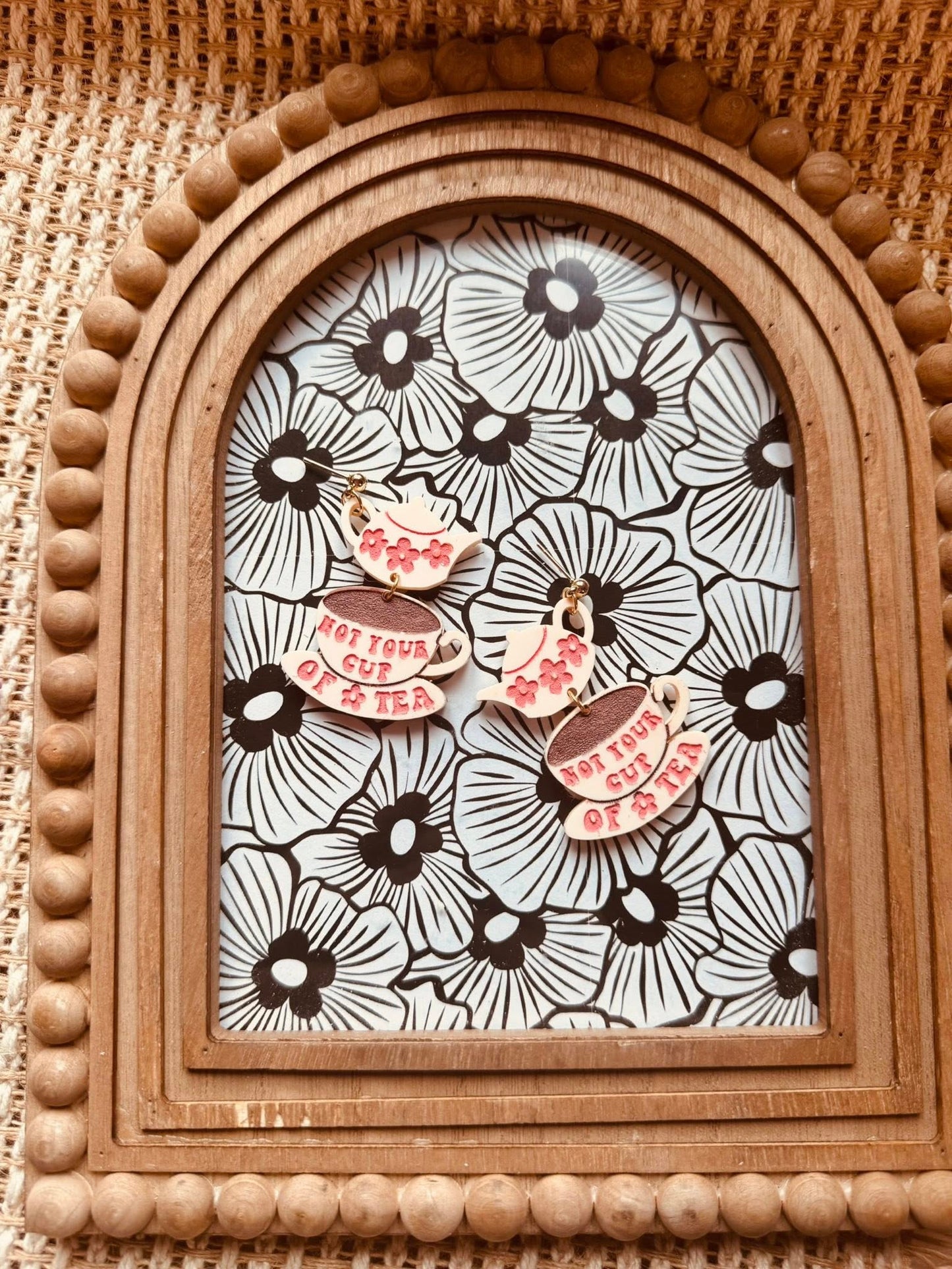 Not Your Cup of Tea Earrings