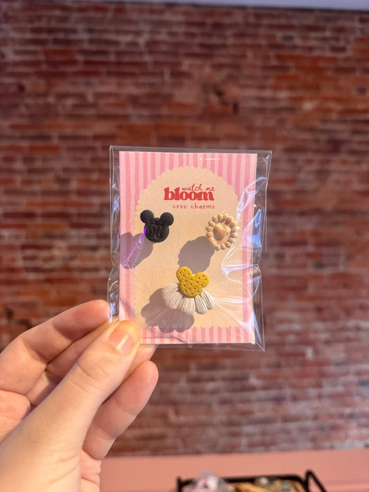 Mouse Croc Charm Set (style 1)