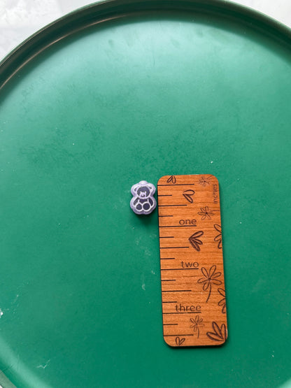 Teddy Bear Charm Clay Cutter