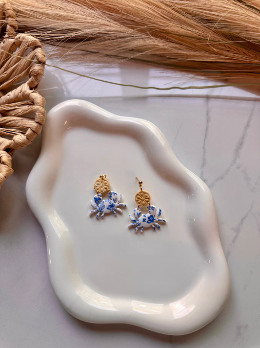 Blue floral crabs