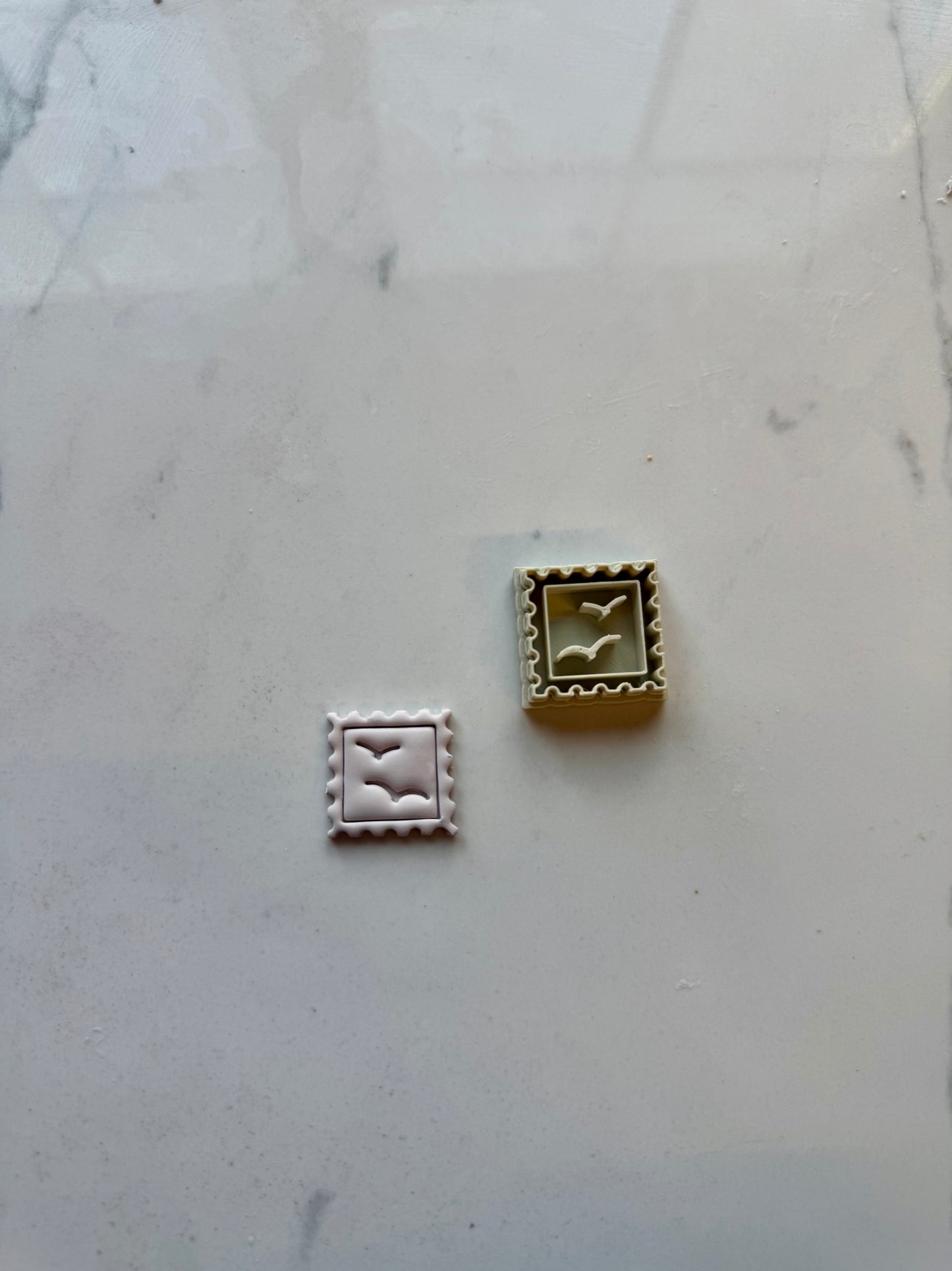 Seagulls Postage Stamp Cutter