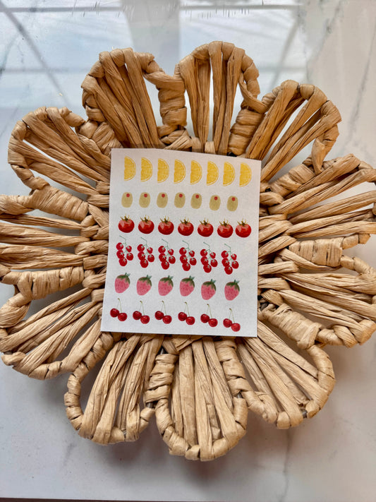 Charm Clay Transfer Sheet 8