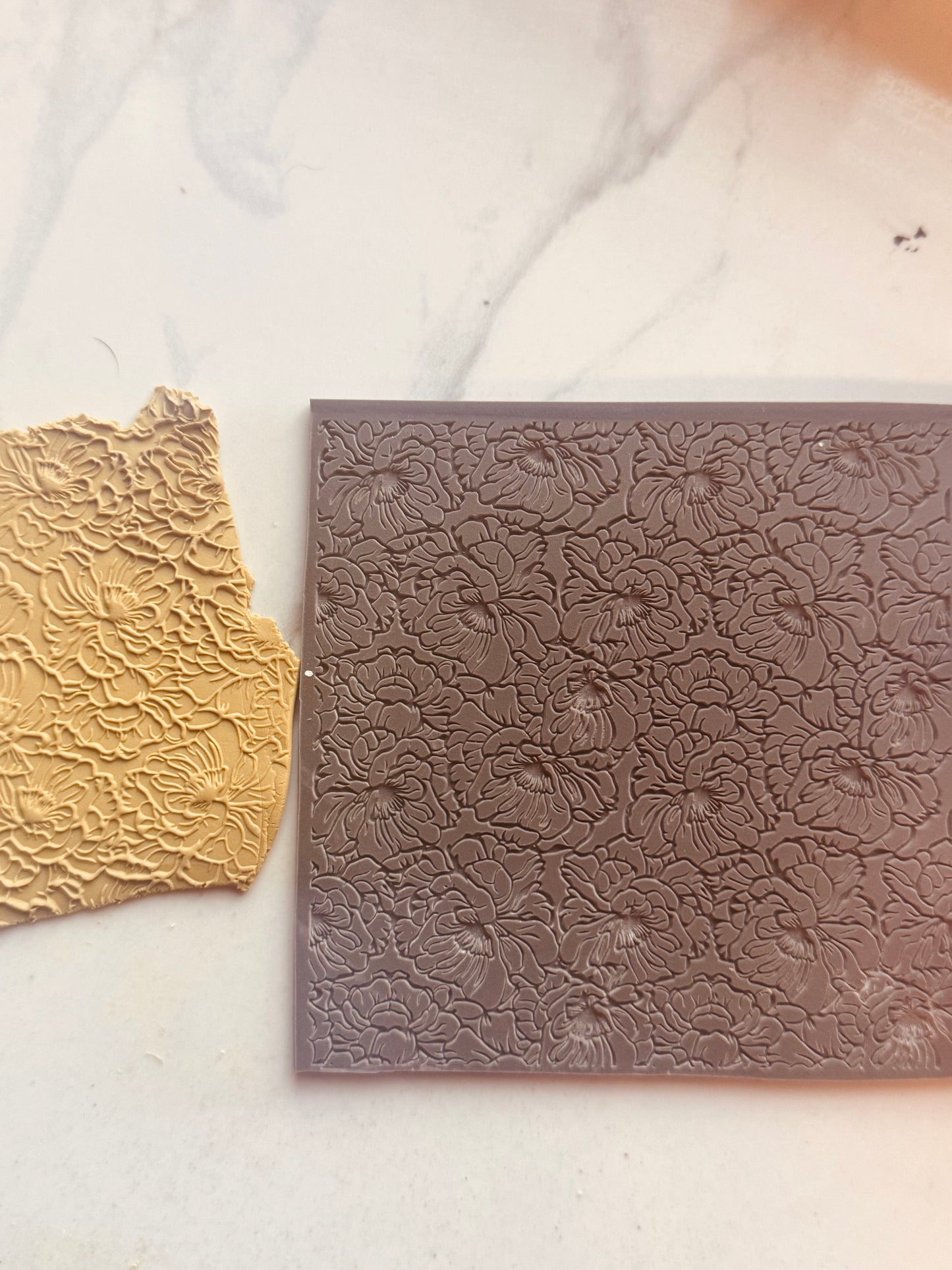 Whimsy Floral Texture Mat 4