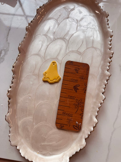 Lace Sheet Ghost Clay Cutter