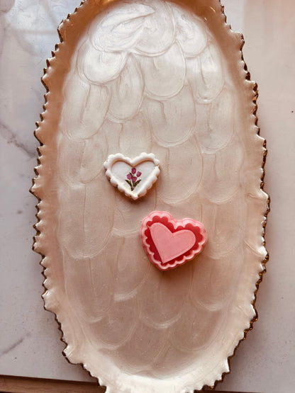 Scalloped Imprint Heart Clay Cutter