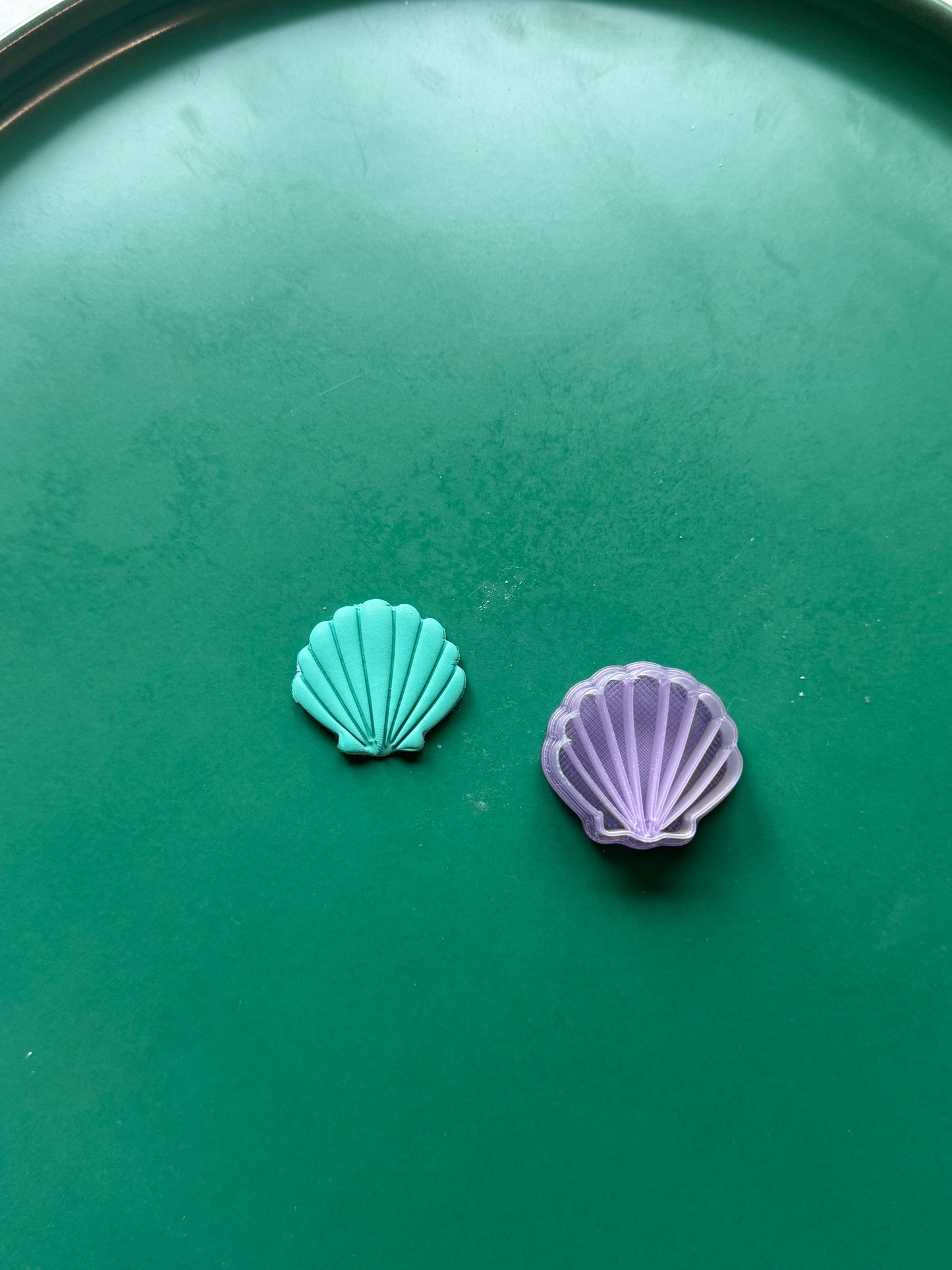 Large Shell Clay Cutter