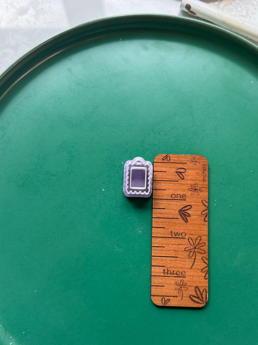 Postage Stamp Charm Clay Cutter