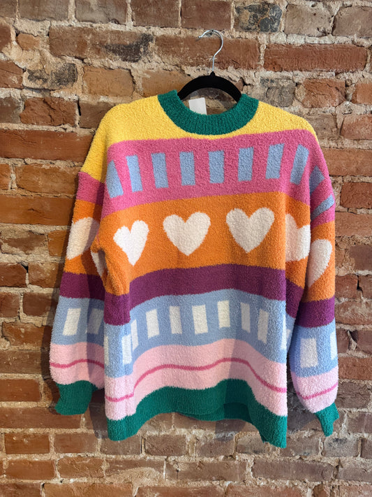 Colorful Valentines Sweater