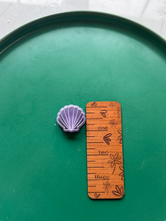 Large Shell Clay Cutter